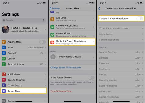 How to turn off parental controls on iphone - Sep 1, 2023 · Why Would You Want to Turn Off Parental Controls on iPhone? Parental controls on iPhone are a useful tool for protecting children and ensuring their safety in the digital world. These controls allow parents to set limits, monitor usage, and restrict access to certain content or features. However, there may be situations where you might need to ... 